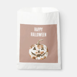 Halloween Westerse Cowgirl Cowboy Oranje Pompoen Bedankzakje