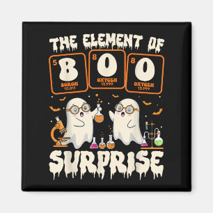 Halloween Wetenschap Geest Docent Het Element Van Magneet
