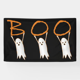 Halloween whimsical "BOO" Spandoek