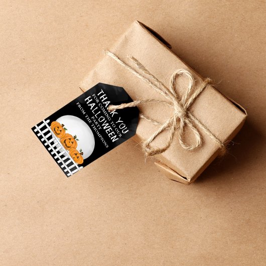 Halloween Whimsical Pumpkin Jack O Lantern Cadeaulabel