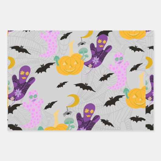 Halloween Whimsy Inpakpapier Vel (Voorkant 3)