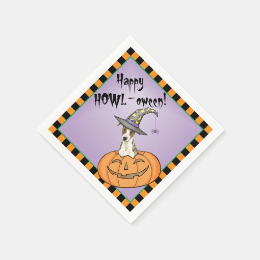 Halloween Whippet Servet (Hoek)