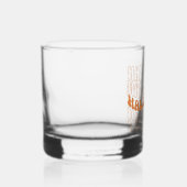 Halloween Whisky Glas (Rechts)