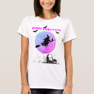 Halloween White T-shirt