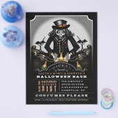Halloween Wicked Party Bash 8.5 x 11 Flyer (Enkel)