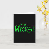 Halloween Wicked Witch Leuk Kostuum Outfit Gift Kaart (Gele Bloem)