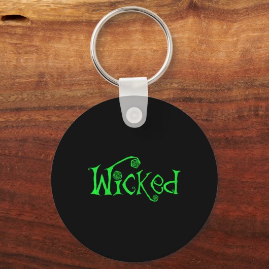 Halloween Wicked Witch Leuk Kostuum Outfit Gift Sleutelhanger (Voorkant)