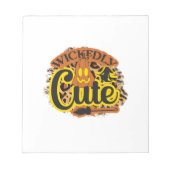 Halloween Wickently Cute Notitieblok (Voorkant)