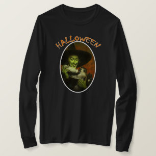 Halloween Wied Hch and Flying Monkey T shirt