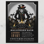 Halloween Wied Party Bash 8.5 x 11 Flyer (Voorkant)