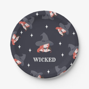 Halloween Wied Witch Party Paper Bord
