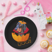 Halloween wiener worstenhond papieren bordje (Feest)