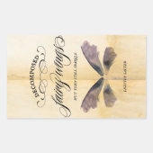 Halloween Wijn Bier Label (Voorkant)