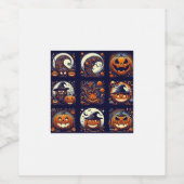 Halloween Wijn Etiket (Enkel label)