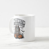 Halloween Will Never Die beroemd gemaakt door Spoo Koffiemok (Voorkant links)