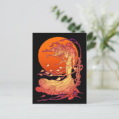 Halloween Wind Briefkaart (Staand voorkant)