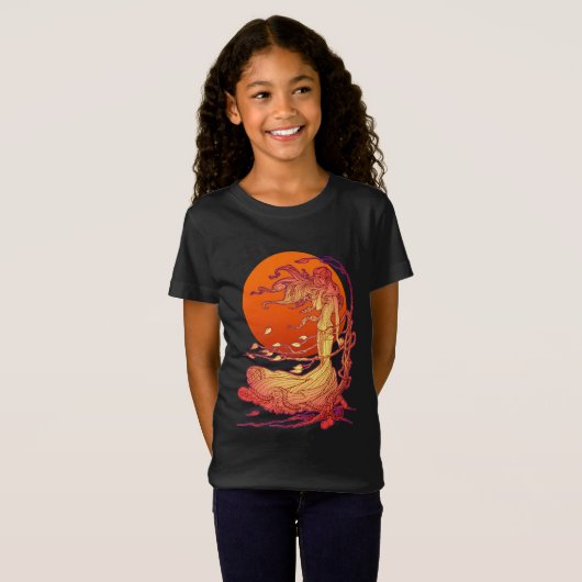 Halloween Wind T-shirt (Voorkant volledig)