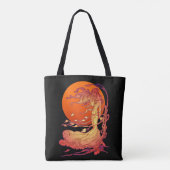 Halloween Wind Tote Bag (Achterkant)