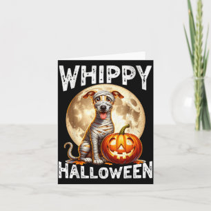 Halloween Windhond Kaart