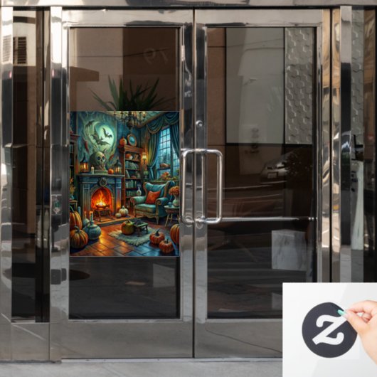 Halloween Window Cling Raamsticker (Kantoordeur)