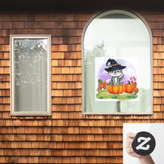 Halloween Window Cling Raamsticker (Huis Raam)