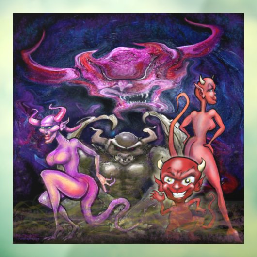 Halloween Window Cling Raamsticker (Vel 3)