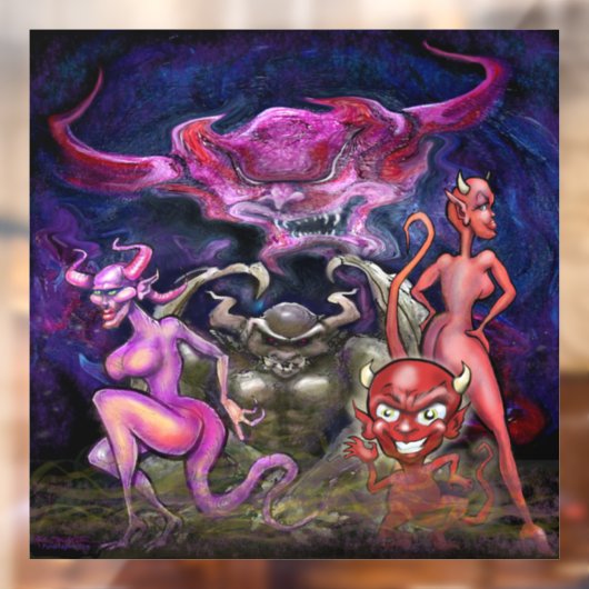 Halloween Window Cling Raamsticker (Vel 2)