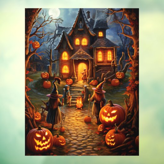 Halloween Window Cling Raamsticker (Vel 3)