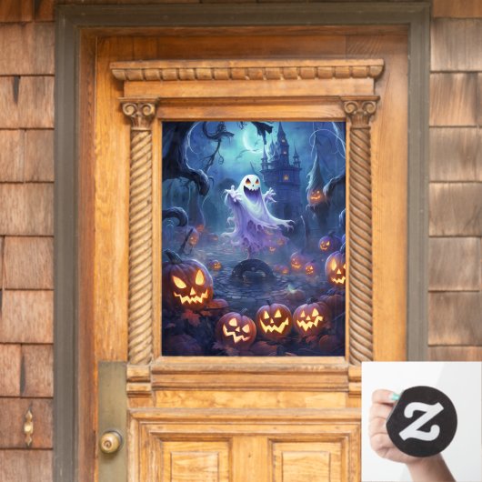 Halloween Window Cling Raamsticker (Huis Deur)
