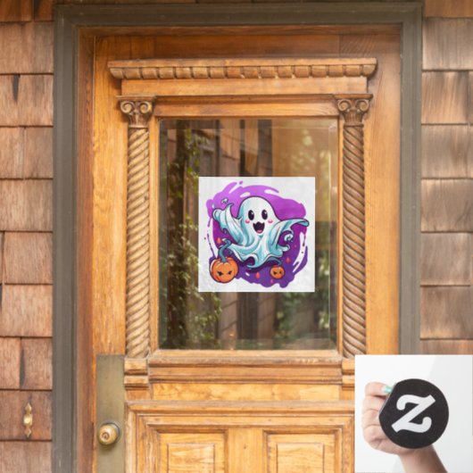 Halloween Window Cling Raamsticker (Huis Deur)