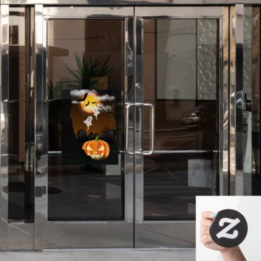 Halloween Window Cling Raamsticker (Kantoordeur)