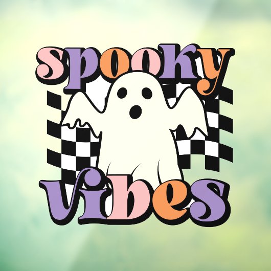 Halloween Window Cling Raamsticker (Vel 3)