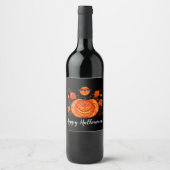 Halloween Wine Wijn Etiket (Voorkant)