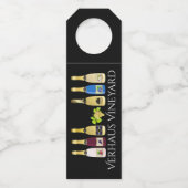 Halloween Wine - Zie achterzijde - Flessenhanger (Achterkant)