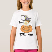 Halloween Wire Fox Terrier T-shirt (Voorkant)