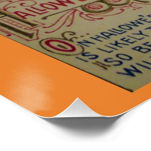  Halloween Wishes Perfect Poster (Hoek)