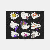 Halloween Wiskunde leraar Fleece Deken (Voorkant (Horizontaal))