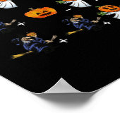 Halloween Wiskunde vergelijking voor Wiskunde doce Poster (Hoek)