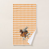 Halloween Wit Konijn Alice In Wonderland Bad Handdoek (Handdoek)