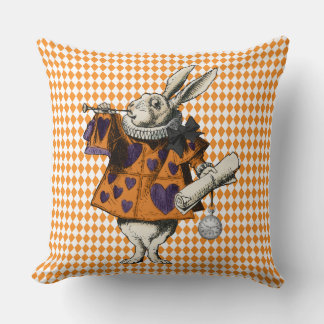  Halloween Wit Konijn Alice In Wonderland Kussen