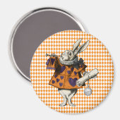  Halloween Wit Konijn Alice In Wonderland Magneet (Voorkant / Achterkant)