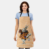  Halloween Wit Konijn Alice In Wonderland Schort (Gedragen)