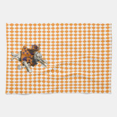 Halloween Wit Konijn Alice In Wonderland Theedoek (Horizontaal)