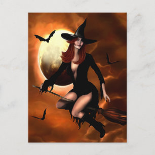 Halloween Witch 2005 Briefkaart