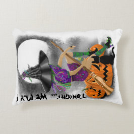 Halloween Witch Accent Pillow Kussen