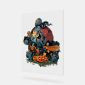 Halloween Witch Acryl Bord (Hoek)