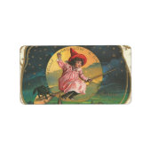 Halloween Witch Afbeelding op Label (Voorkant)
