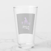 Halloween Witch Alsjeblieft Glas (Achterkant)