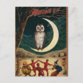 Halloween Witch and Devil Invitation Briefkaart (Voorkant)