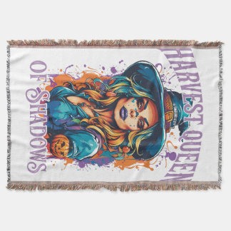 Halloween Witch Autumn Fantasy Art Deken